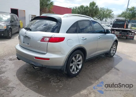 2004 Infiniti Fx35 z USA, uszkodzony, nr VIN JNRAS08W64X225284